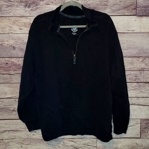 BLACK SWEATSHIRT PULLOVER
